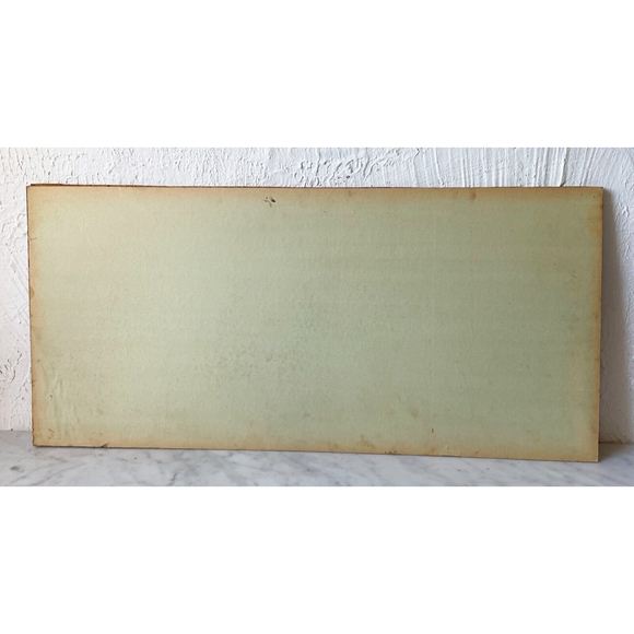 The Last Supper Paint By Number Completed & Framed Painting Vintage 18" x 35" - Picture 10 of 12